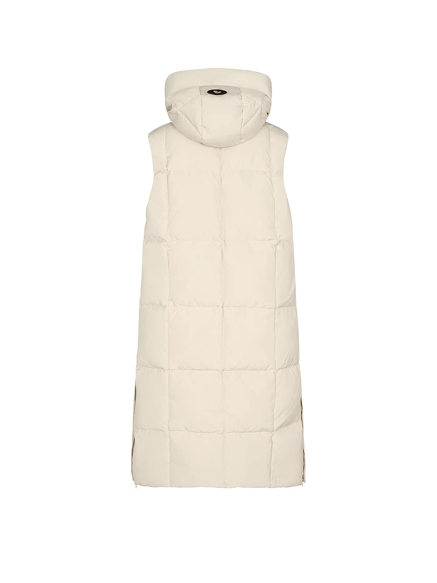 MOS MOSH | Daunensteppgilet MMNOVA SQUARE | beige